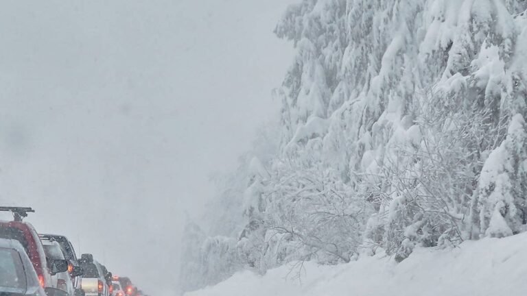 Winter Storm Warning: 2 Feet of Snow & 90 MPH Gusts Barrel Toward I-80 at Donner Pass, Lake Tahoe, and Yosemite