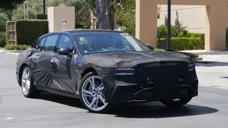 Genesis G90 Facelift Spotted With Bold New Look and Level 3 Tech on the Way