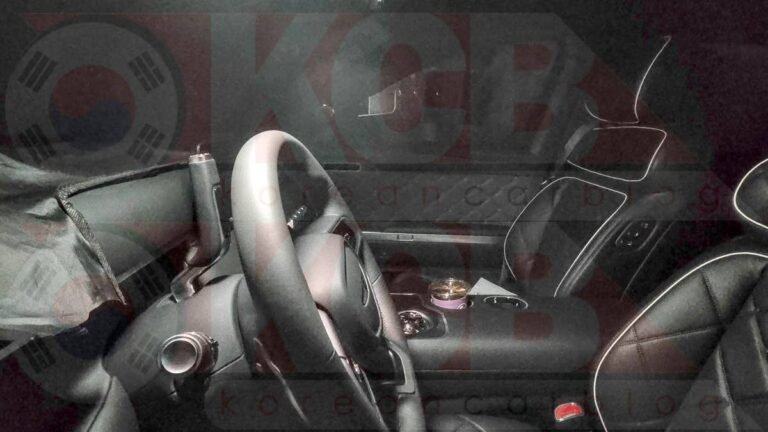 This Is The Genesis GV90 Interior, And It’s Basically A Giant Screen