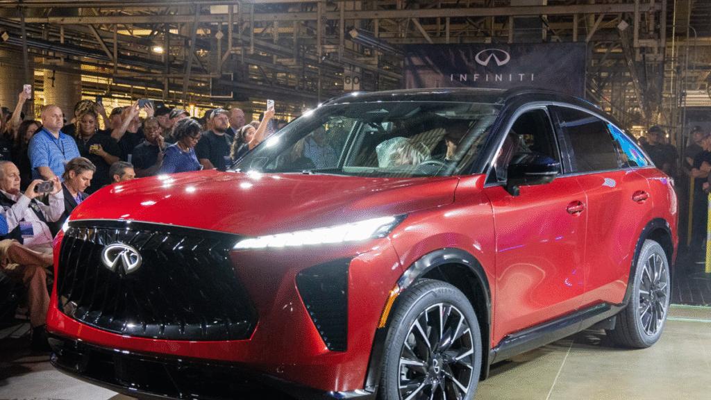 Infiniti Starts QX65 Coupe SUV Production to Take on Lexus RX and BMW X6
