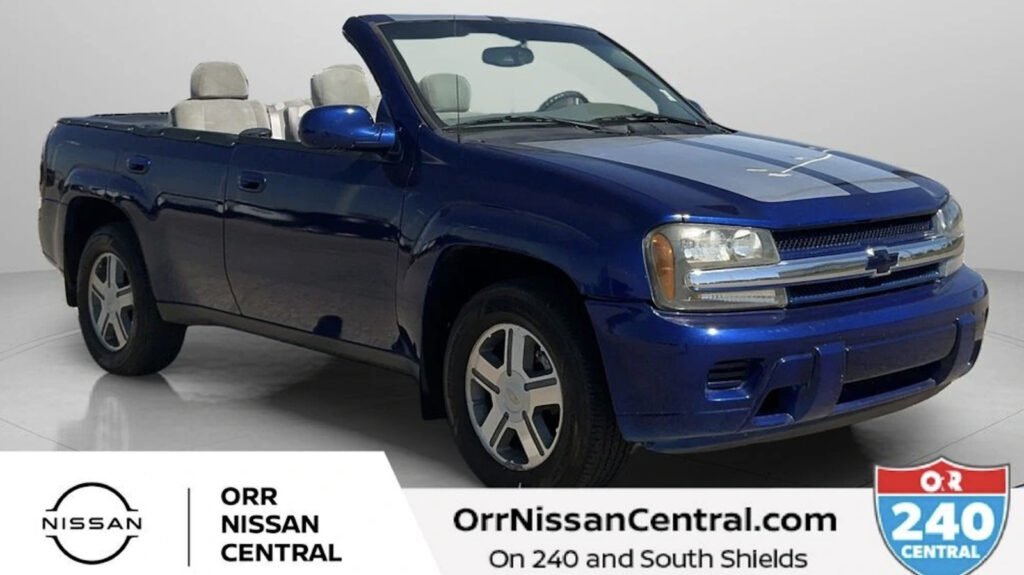 This Home-Brew Chevy TrailBlazer Convertible Is The Mullet Of Cars