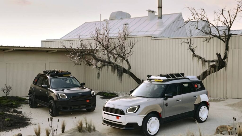 Mini Turned the Countryman Into a Rolling Boombox With Built-In Speakers