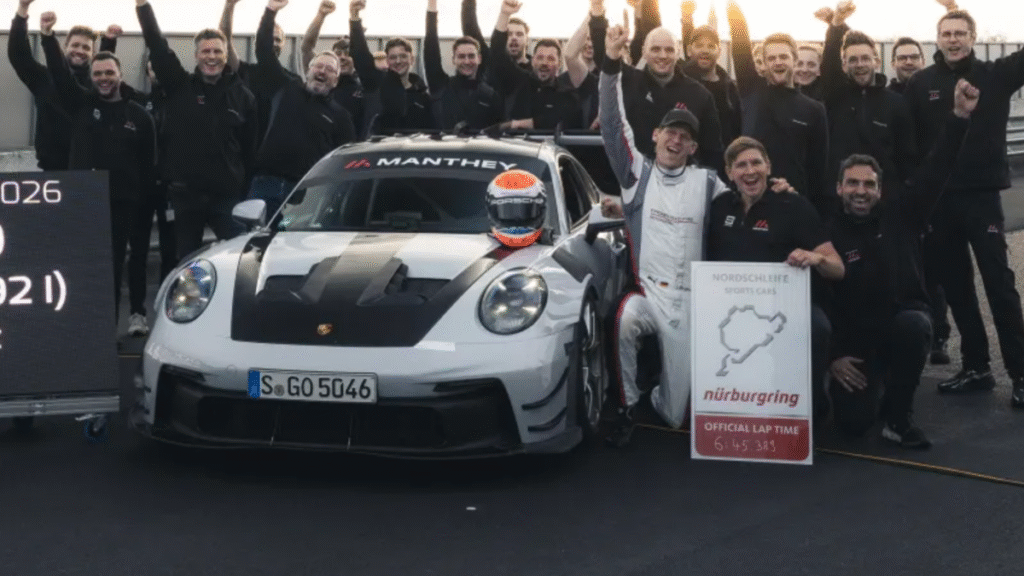 Porsche 911 GT3 RS With Manthey Kit Runs 6:45 Nürburgring Lap, Beating 1,250-HP Corvette ZR1X