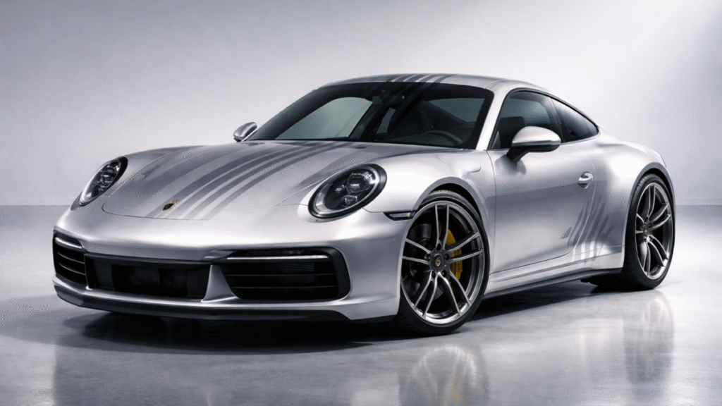 What If Your Porsche’s Racing Stripes Could Appear and Disappear on Demand?