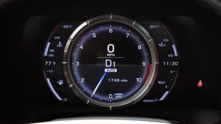 The Lexus LFA’s Digital Tachometer: A Solution To An Unintended Problem