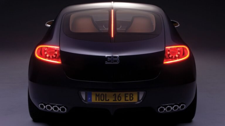 The 235 MPH Family Car With 16 Cylinders And Eight Exhaust Pipes