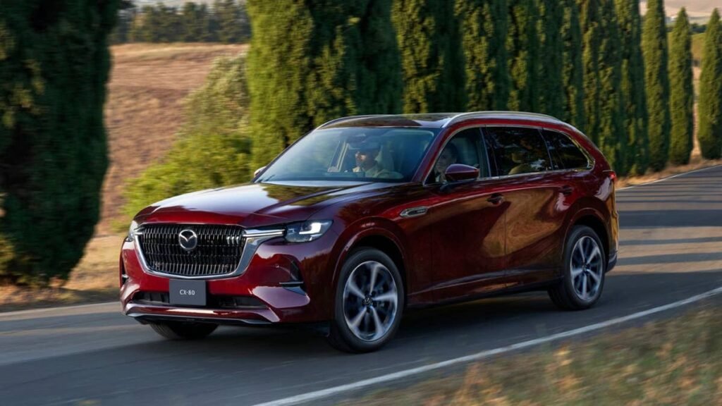 Mazda Files CX-80 Trademark That Could Bring a Smaller Three-Row SUV to the U.S.