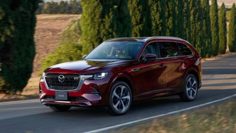 Mazda Files CX-80 Trademark That Could Bring a Smaller Three-Row SUV to the U.S.