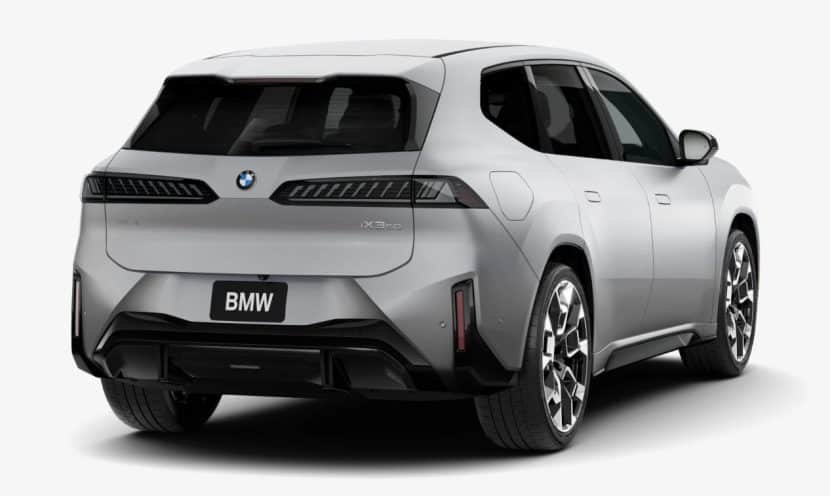 2027 BMW iX3 Price And Range Revealed In US Configurator