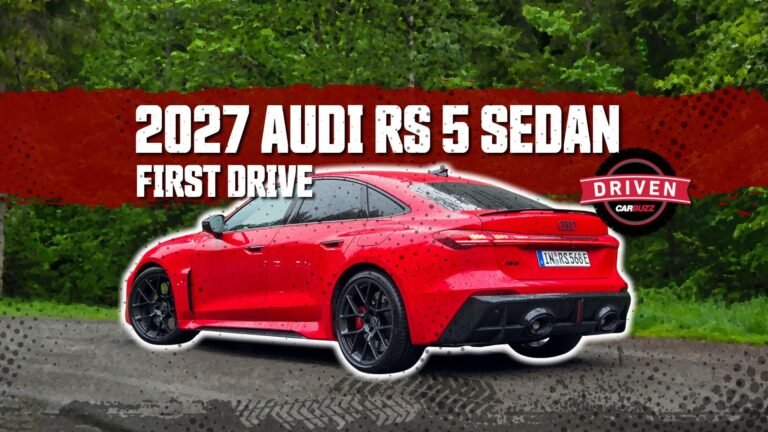 2027 Audi RS 5 Sedan First Drive Review: Forget The Numbers, This Audi Is FUN