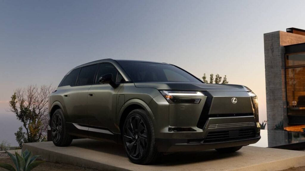 Lexus TZ Arrives as a Three-Row Electric SUV Aiming at Volvo EX90
