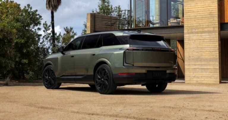 2027 Lexus TZ Debuts as Lexus’ First Three-Row Electric SUV