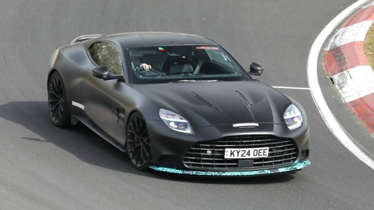 Watch out Ferrari! Hot new Aston Martin Vanquish S spotted testing