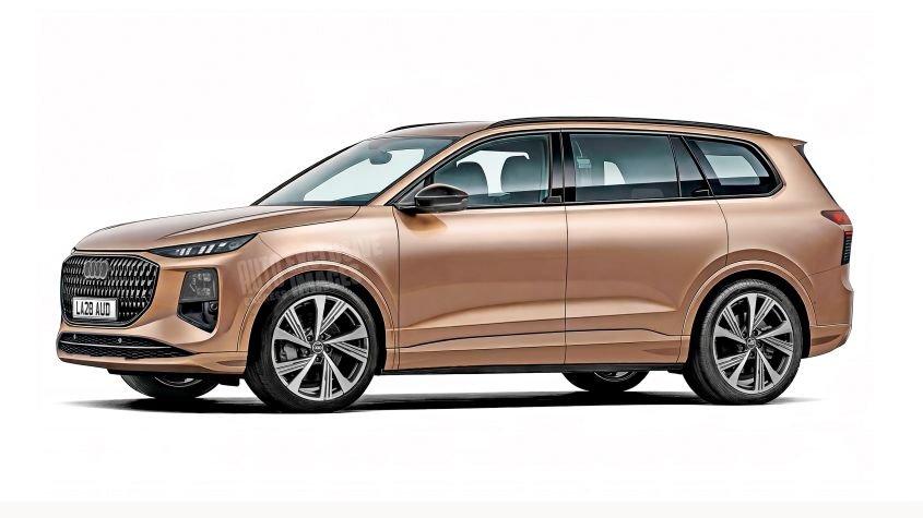 New Audi Q9 SUV teasers and spyshots - pictures