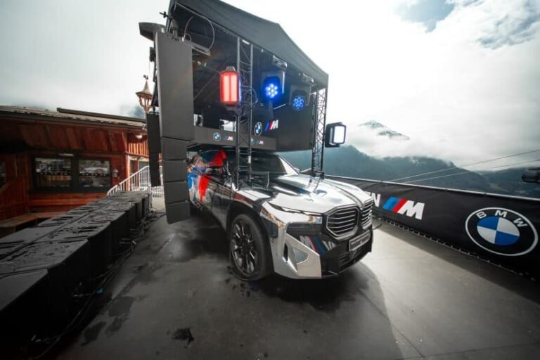 The BMW XM Label Soundmachine Is A Massive Rolling DJ Stage