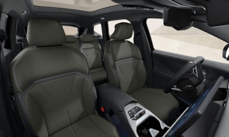 BMW iX3 Gets Heated Rear Seats And Green Interior In Europe