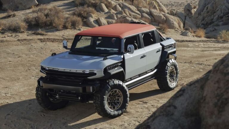 New GMC Hummer X concept - pictures