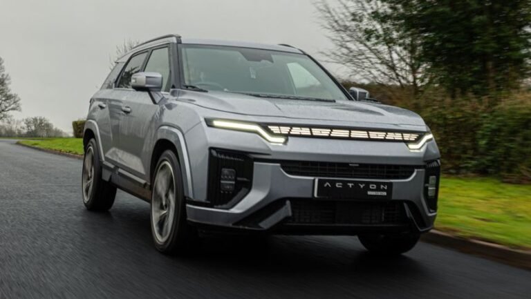 New KGM Actyon Hybrid 2026 UK - pictures