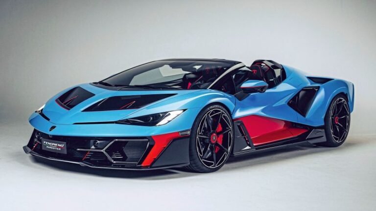 New Lamborghini Fenomeno Roadster 2026 - pictures