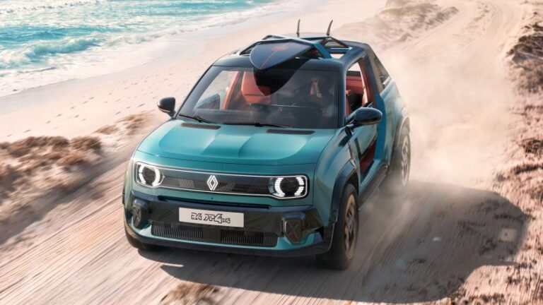 New Renault 4 JP4x4 concept car - pictures
