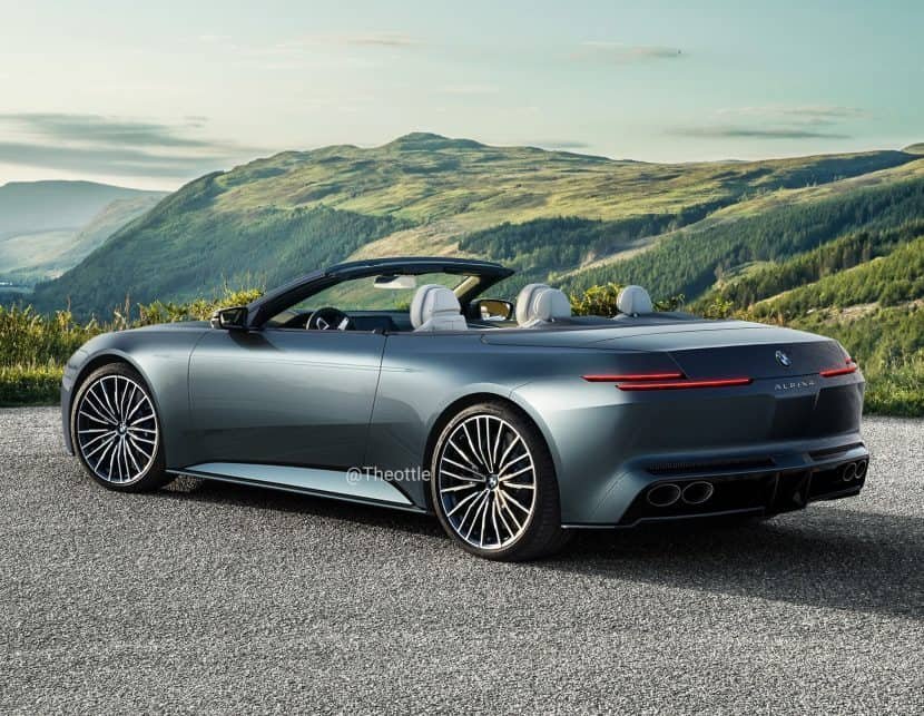 Vision BMW ALPINA Rendering Turns Coupe Into Stunning Cabrio