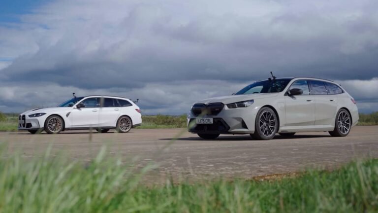 BMW M3 CS Touring Drag Race Shows Why 717 HP Can’t Save The Heavy M5 Wagon