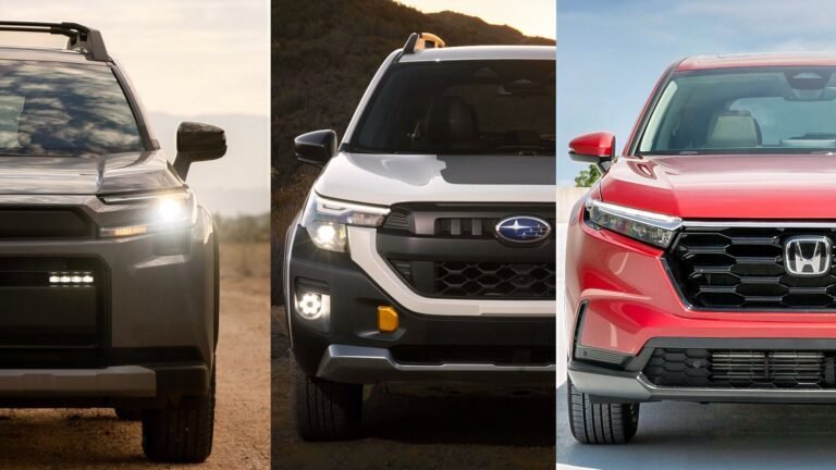 Hybrid Crossover Battle: Subaru Forester Vs Honda CR-V Vs Toyota RAV4