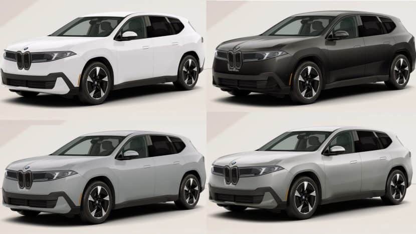 BMW iX3 Configurator Goes Live With Some Surprisingly Good Colors