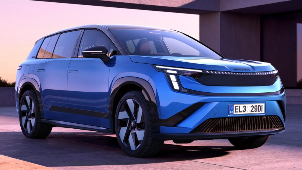 Skoda Peaq Revealed As Three-Row EV Flagship With 402-Mile Range