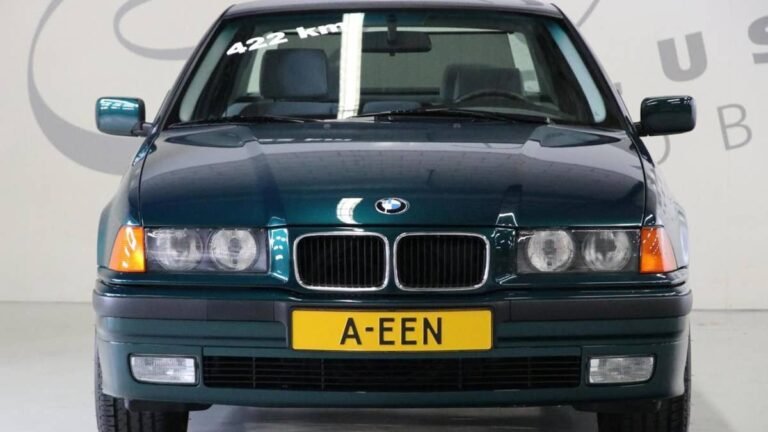 BMW E36 320i With 263 Miles Turns Into A $60,000 Collector Car