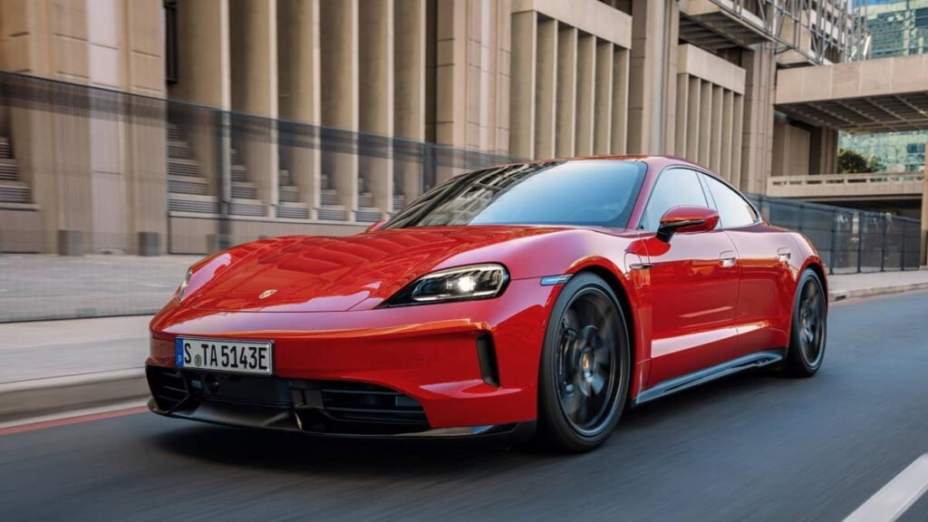 2027 Porsche Taycan Gets 8-Speed E-Shift, New Colors, and a Bigger Standard Battery