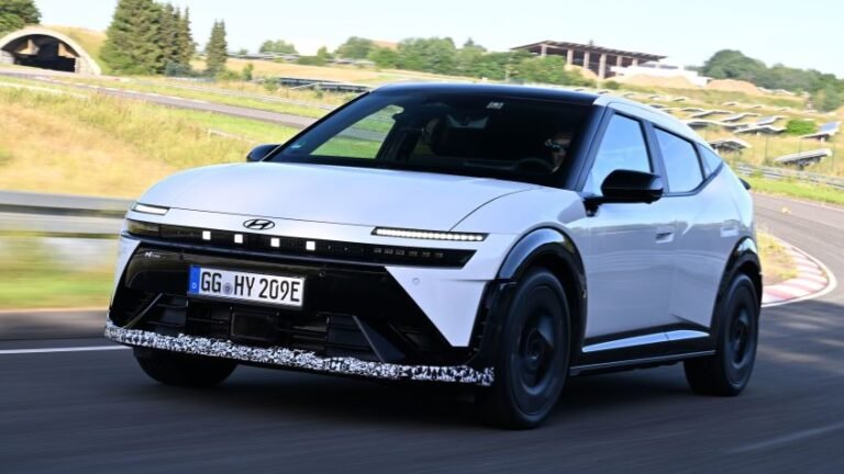 New Hyundai Ioniq 3 prototype - pictures