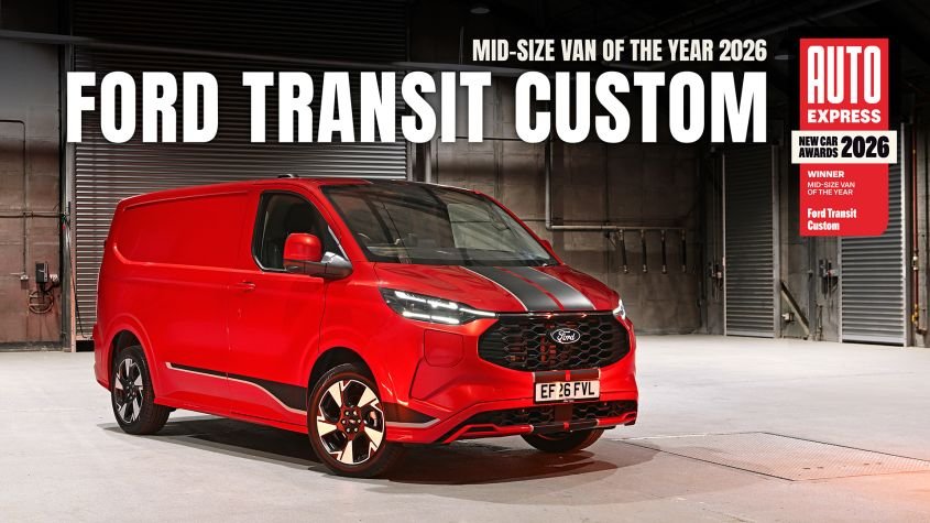 Mid-size Van of the Year 2026: Ford Transit Custom