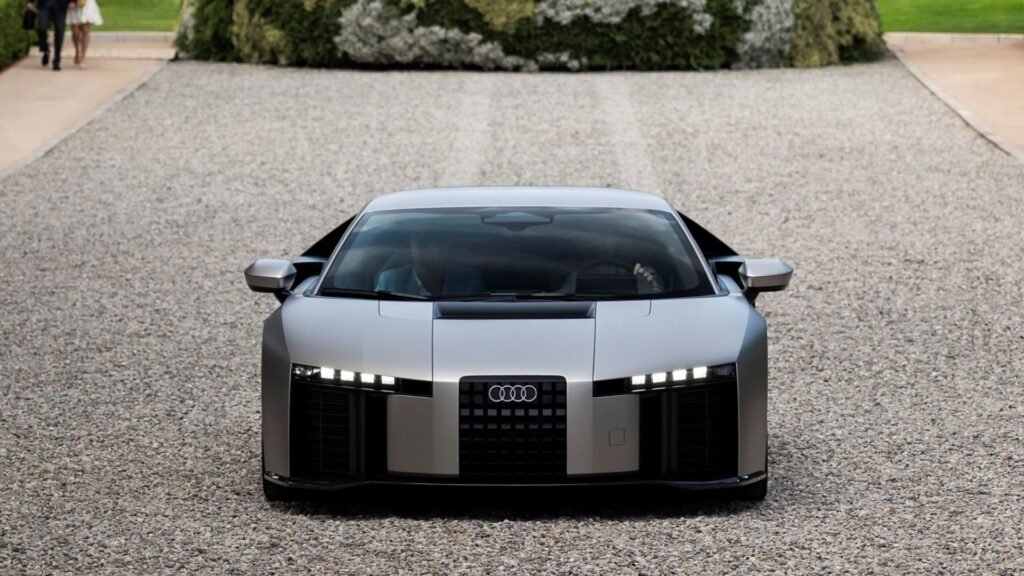 Audi's New Supercar Prototype Is Already Parading Around In Public