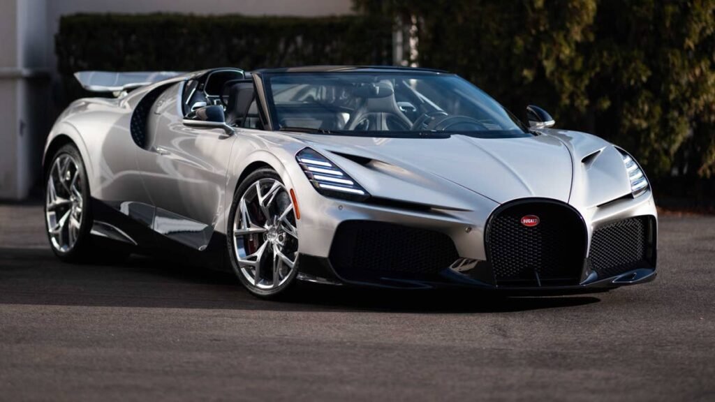 A Delivery-Mile Bugatti Mistral Could Sell For More Than $10 Million