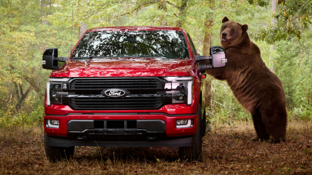 Ford Hired An 800-Pound Bear To Test F-150 Security
