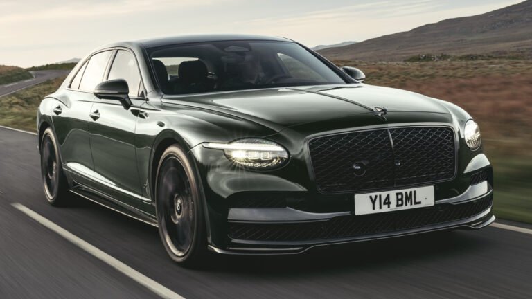 Refreshed Bentley Flying Spur Gets Single-Unit Headlights, Sporty 'S' Trim And A $34,000 Stereo