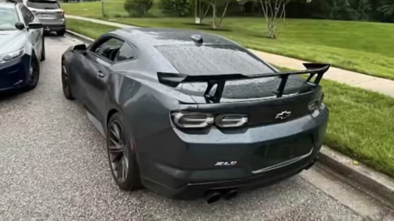 Graduate's Stolen Camaro ZL1 Recovered, Immediately Stolen Again