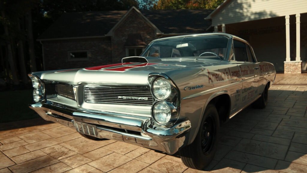 How This Rare 1963 Pontiac Drag Racer Earned Its 'Swiss Cheese' Nickname