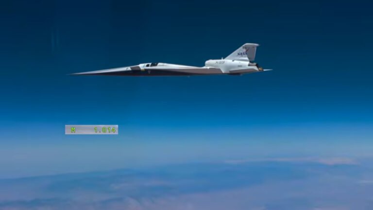 Watch NASA Inch Closer To Its Sonic Thump Theory With The X-59's First Supersonic Flight