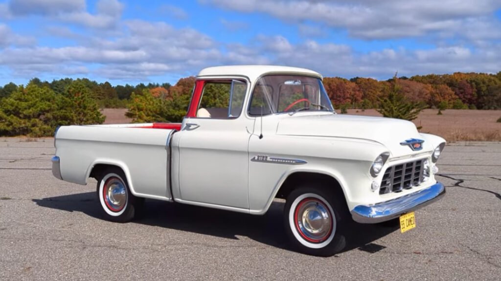 How The 1955 Chevy Cameo Carrier Invented The Lifestyle Pickup Truck