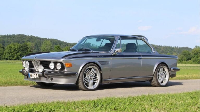 BMW E9 Coupe Was Cut Up To Hide A 394-HP M5 V8