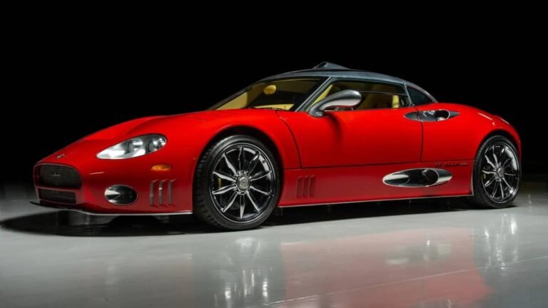 Only Two Red Spyker C8s Exist, And One Just Sold For $670,000