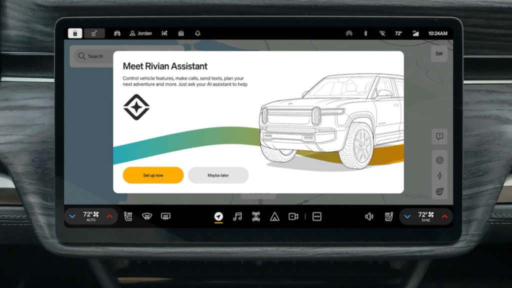 Rivian Says AI Will Make Apple CarPlay And Buttons Obsolete