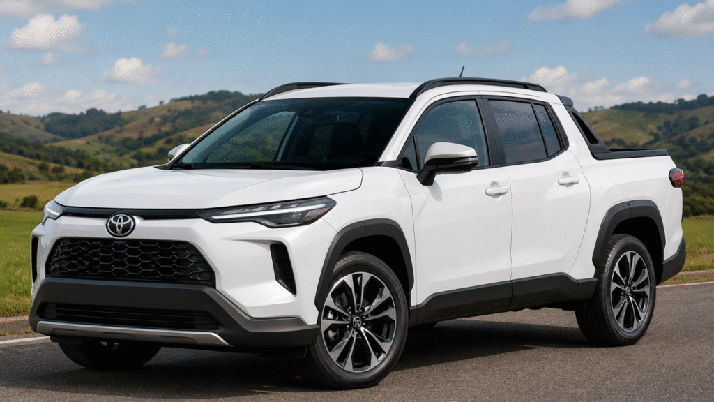 Toyota’s Corolla Cross Pickup Could Take On The Ford Maverick