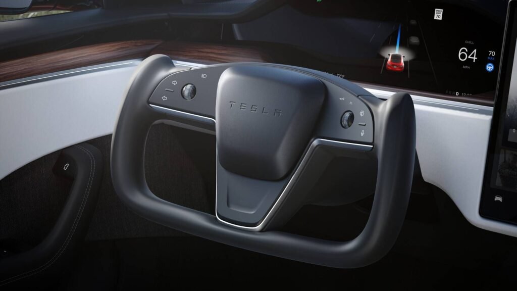 The Ridiculous Tesla Yoke Disappeared, And Nobody Really Noticed, Or Cared