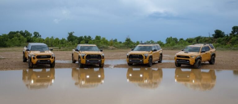 2027 Toyota TRD Pro Models Get Honeycomb and Hot Honey Colors