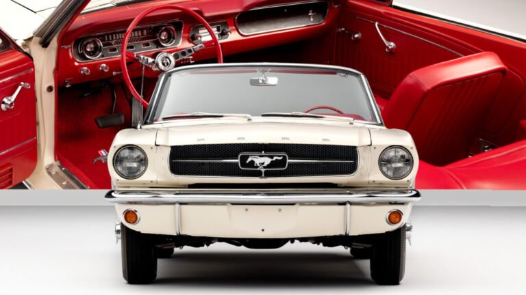 This Historic 1965 Mustang Ran On A Disney Track Before It Ever Hit A Road