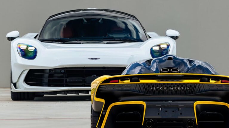 One Owner Is Selling Two Aston Martin Valhallas, Both With Exactly 196 Miles