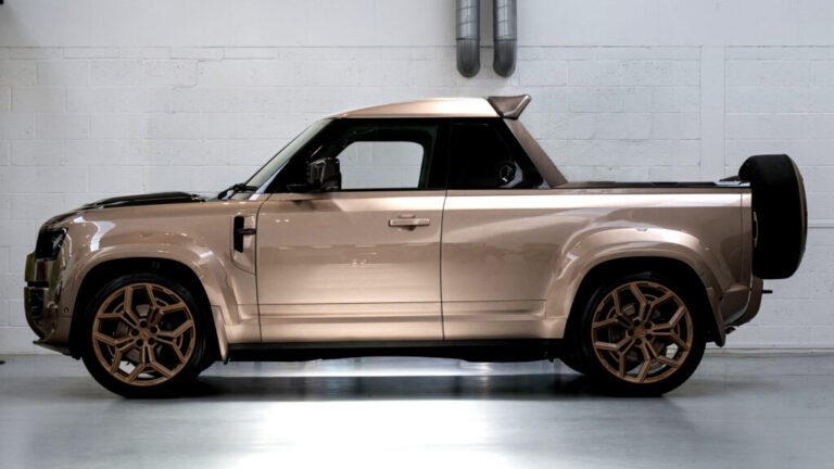 Land Rover Won’t Make A Defender Pickup, So This Shop Did It In Carbon